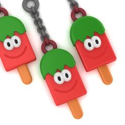 1.jpg Stay Cool with Our Cute Ice Cream Plastic Toy Keychain!