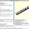 OpenSCAD Parametric Name Tag.jpg OpenSCAD Bitmap Fonts Module