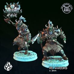 Orc-Warriors.jpg Fichier 3D Guerriers orques・Design pour impression 3D à télécharger