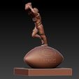 jgjjh.jpg NFL - Green Bay Packers football mascot statue destop