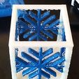 snowflake2.jpg Snow Flake Lantern Dual Extrude