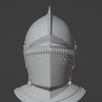 image_2023-10-13_130233175.png Burgonet Buffet Medieval Helmet | High Detail