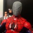 Cosmicspideyprinted.jpg Escultura de cabeza de Spiderman Cósmico/Capitán Universo