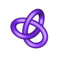 trefoil.stl A trefoil knot