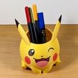 PXL_20231112_193809554.jpg Christmas Unicorn Box - Penholder - Planter (Pokemon Pikachu Fanart - not included)