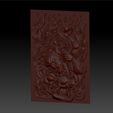 tibetbuddhademonz2.jpg TIBETAN BUDDHA RELIEF MODEL FOR CNC