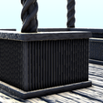 22.png Outdoor wooden pirate bar with chairs and roof (5) - Pirate Jungle Island Beach Piracy Caribbean Medieval