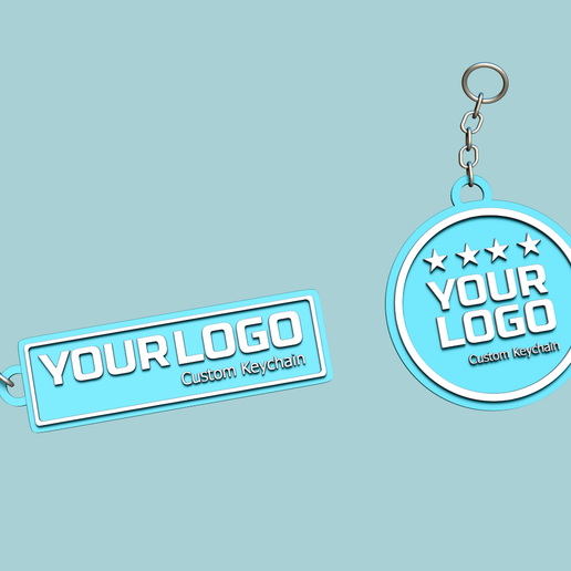 r0.png Customizable Logo KeyChain STL - Read Description