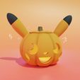 pika.jpg Hollow Pikachu pumpkin candy carrier