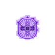 SuturusPattern-ProjectMaggie-LightningCannon-Component-Muzzle1-Gunshield-Supported.stl Maggie Electric Shooter For Questing Knights