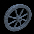 Wooden_Wheel_2.png BLACKSMITH PROPS FOR ENVIRONMENT DIORAMA TABLETOP 1/35 PRE SUPPORTED