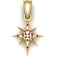 render-1.jpg star pendant 3d printable model