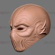 25.jpg Zoom Flash Mask - Hunter Zolomon Cosplay - DC Comics 3D print model