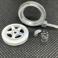 1/24 SCALE NISMO LMGT2 18" WHEEL
