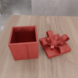 untitled4.png 3D Valentine Gift Box for Girlfriend with Stl File & Small Gift Box, Decorative Box, 3D Printing, Storage Boxes, Birthday Gift Box