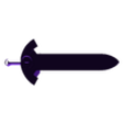 Rogue dagger D6 Honedge.stl Mini Rogue Special Dice Dagger for D6s