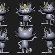 alolan-meowth-cults-6.jpg Pokemon - Alolan Meowth and Persian with 2 poses