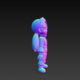 Medabots-Nae-4.png Nae Chibi Figure STL - Medabots 3D Printable for FDM