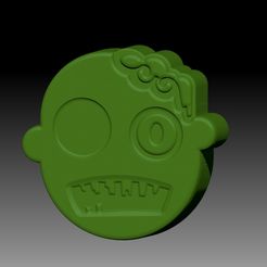 Zombieee.jpg Archivo STL Zombie champú sólido y molde para bomba de jabón・Modelo para descargar y imprimir en 3D