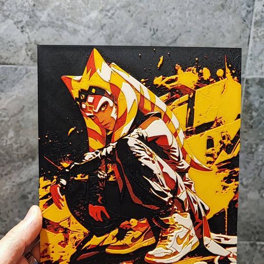 Ahsoka Nike 3D model