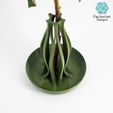 Vase-STL-3D-print-file-7.jpg Mordern Vase "Emberflare" | Propagation Vase STL to 3D print | Open Water Design