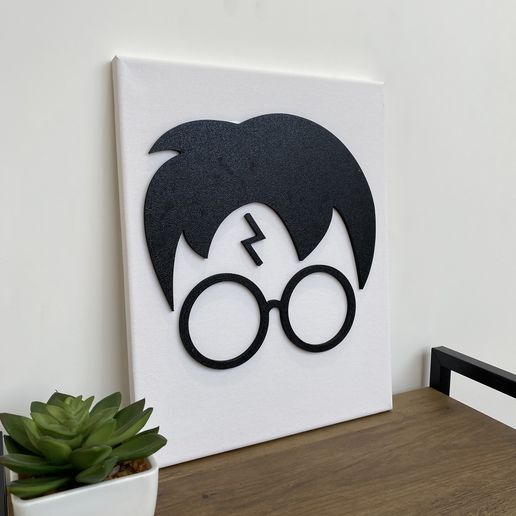 IMG_9663.jpg ROSTRO HARRY POTTER - CUADRO - HARRY POTTER