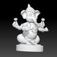 02.jpg Ganesha estátua de deus 3d imprimível
