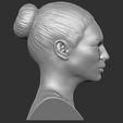 8.jpg Beautiful redhead woman bust ready for full color 3D printing TYPE 6