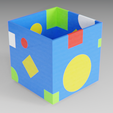 01.png Boring multicolor cube