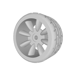 model.png RS Watanabe Nengun wheel rim 1:64 die cast hot wheels