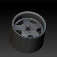 ROSTOCK-HSR-AM632-3.jpg Rims ROSTOCK HSR AM632 Replica of hot wheels diecast 1;64 scale