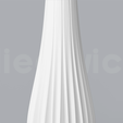 A_7_Renders_3.png Niedwica Vase A_7 | 3D printing vase | 3D model | STL files | Home decor | 3D vases | Modern vases | Abstract design | 3D printing | vase mode | STL