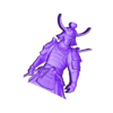 Samurai low poly stl.stl Samurai low poly