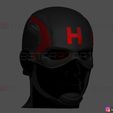 08.jpg Captain Hydra Helmet - Marvel Comics - High Quality Model 3D print model