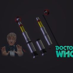 Peter Capaldi Doctor Who tournevis sonique