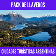 maria prieto (7).png Pack de llaveros bicapa - Ciudades turísticas argentinas