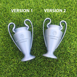 Champions-League_Versions.jpg.png STL file Champions League | Champions League | Orejona (Scale 1:5)・Design to download and 3D print