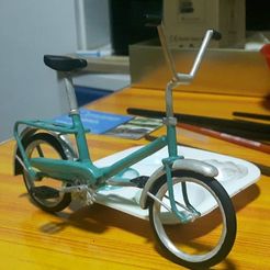 foto1.jpeg Файл STL Антикварный велосипед CIC・Шаблон для 3D-печати для загрузки