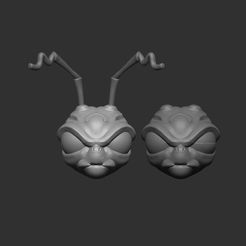 1.jpg STL-Datei Oggy - Kopfskulptur für Actionfiguren・3D-druckbare Vorlage zum herunterladen, Omocha3D