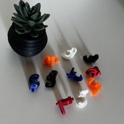 IMG_2929.jpg STL file KTM 525 EXC-F REAR BRAKE HOLDERS・Model to download and 3D print