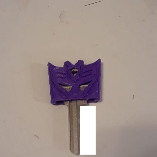 🔑 Phelps3D Decepticon Key Cover・Free STL File for ・Cults