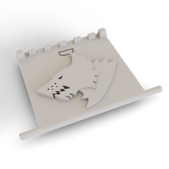 Rhino-Rear-Door-Space-Wolves.png STL file Rhino Rear Door (Space Wolves)・3D printer model to download
