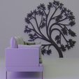 untitled.png 3D printable wall decoration natural tree