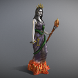 nuevahecatesketchfab.png Hecate Goddess Statue for 3D print