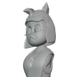 3.png 3D Sculpting Ankha From Animal Crossing in Blender3d