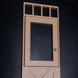 20220514_200503.jpg 1/12 Hinged dollhouse door (Hinged model No.8)