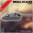 5.jpg Canon d'assaut SU-122P (version réduite) - Armée soviétique WW2 Second Monde Front de l'Est Ostfront RPG Mini Hobby
