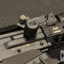 _имени-4.jpg Free STL file AK Charging Handle・Model to download and 3D print