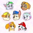 Paw-Patrol-Cookie-Cutters-Set-Cookies.jpg Set d'emporte-pièces Paw Patrol