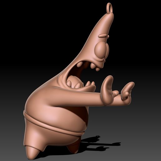 9.jpg Patrick Star Keychain